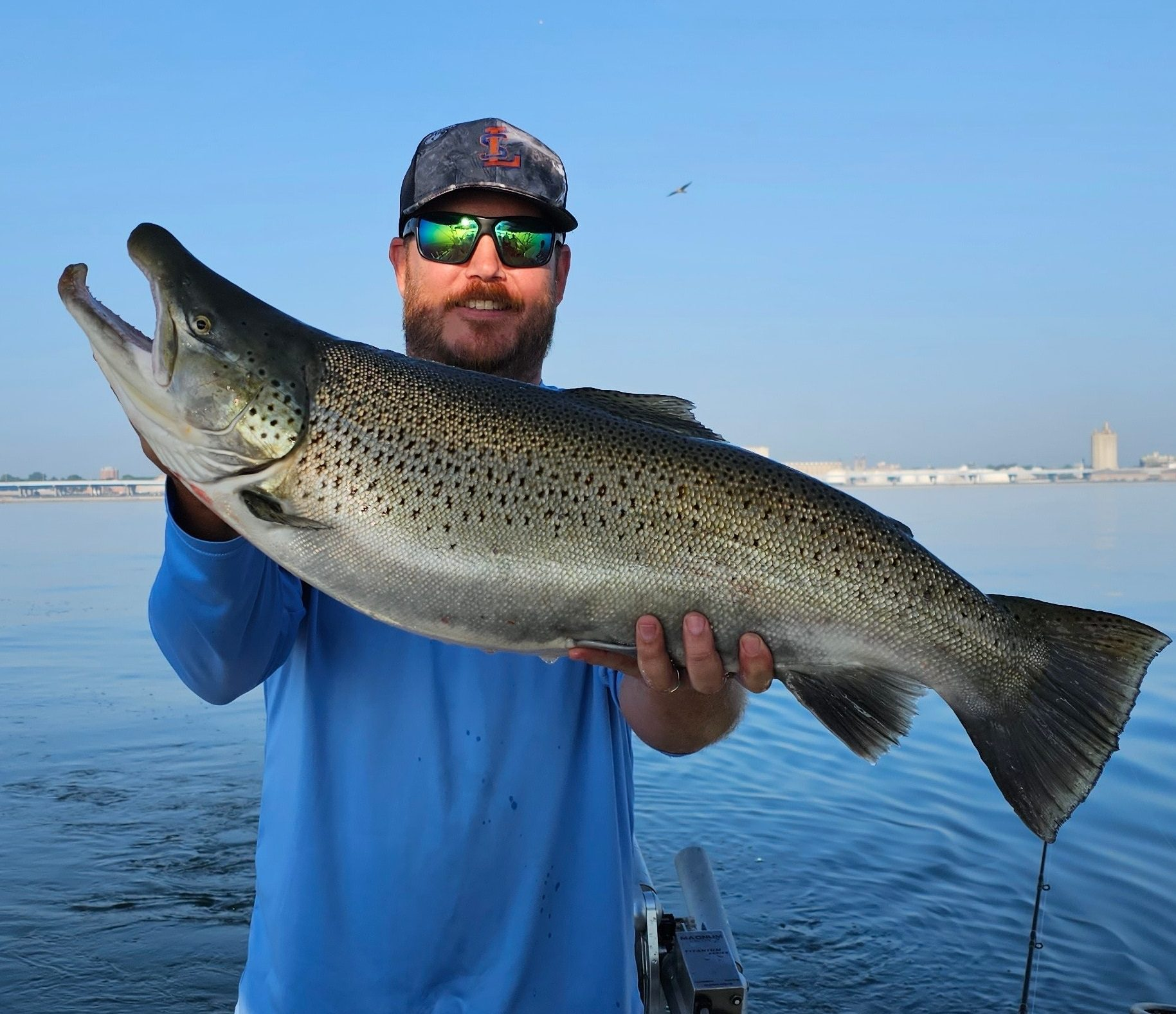 Man holding Brown Trout
