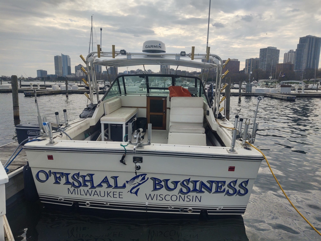 O'Fishal Business Boat - Rear